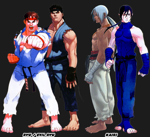 Street Fighter II Characters Evolution 