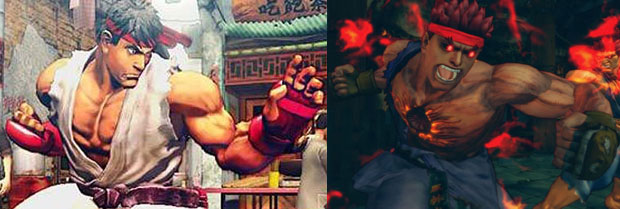 Evil Ryu' Kage Hits 'Street Fighter V: Arcade Edition' Monday