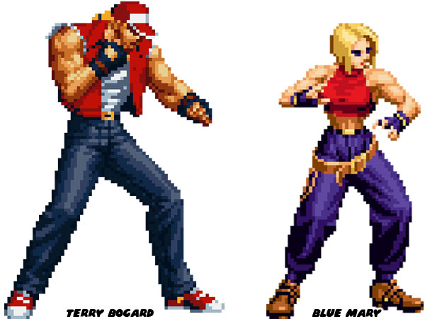 KOF vs Fatal Fury Female Characters Battle 