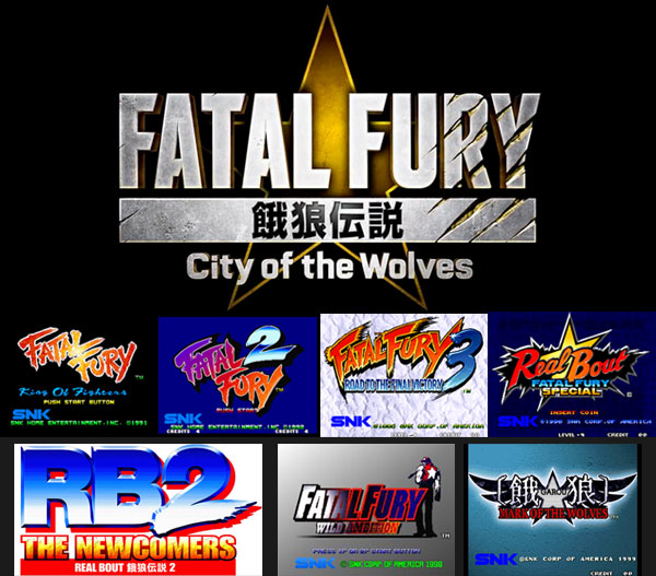 FATAL FURY - City of the Wolves (All characters so far?) 