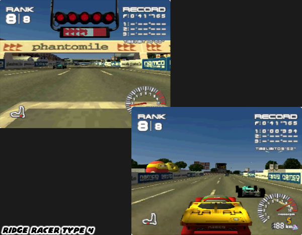 🕹️ Play Retro Games Online: Ridge Racer Type 4 (PS1)