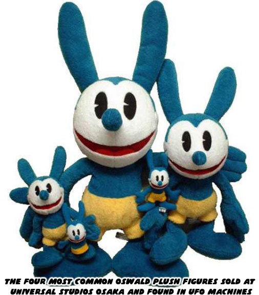 Street Writer The Word Warrior Oswald the Lucky Rabbit a list of Taito products featuring the rabbit