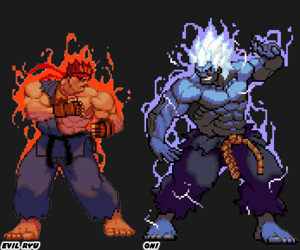 xin wang, akuma (street fighter), blanka, cammy white, chun-li