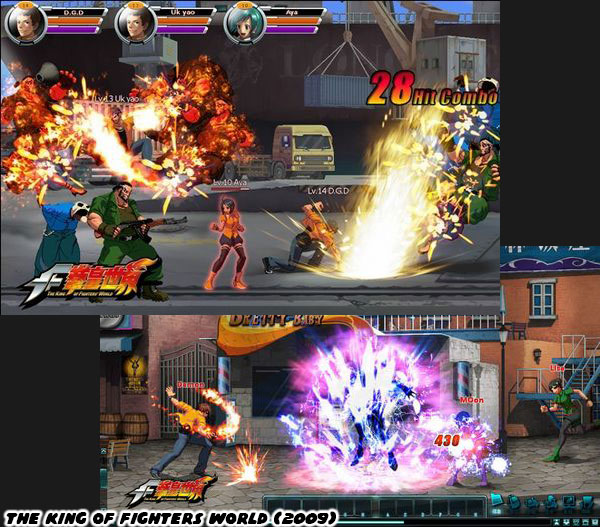 KOF did have SF6-like Modern Control in the mobile version. You