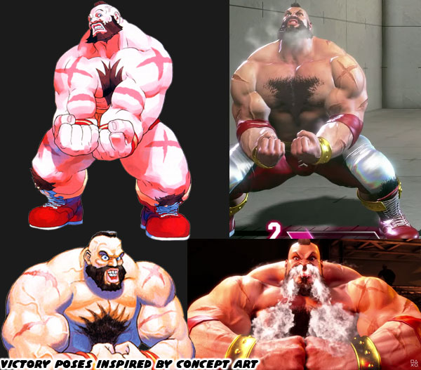 Ultra Street Fighter 4 - Poison Victory Animations animated gif